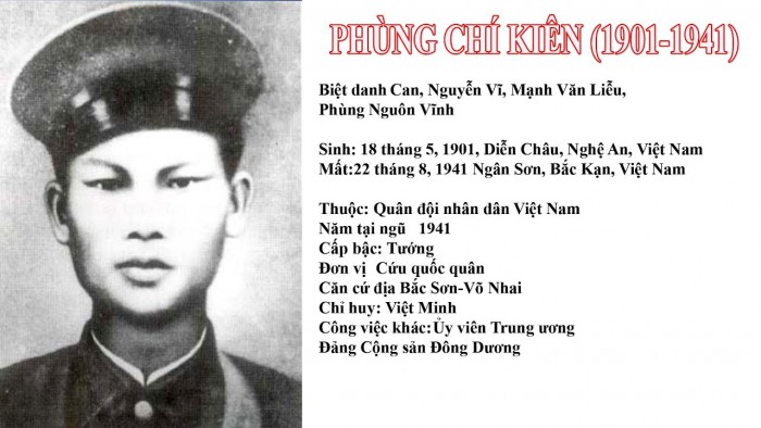 Đồng chí Phùng Chí Kiên