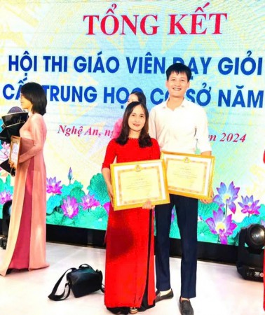 GV giỏi cấp tỉnh năm học 2024 2025