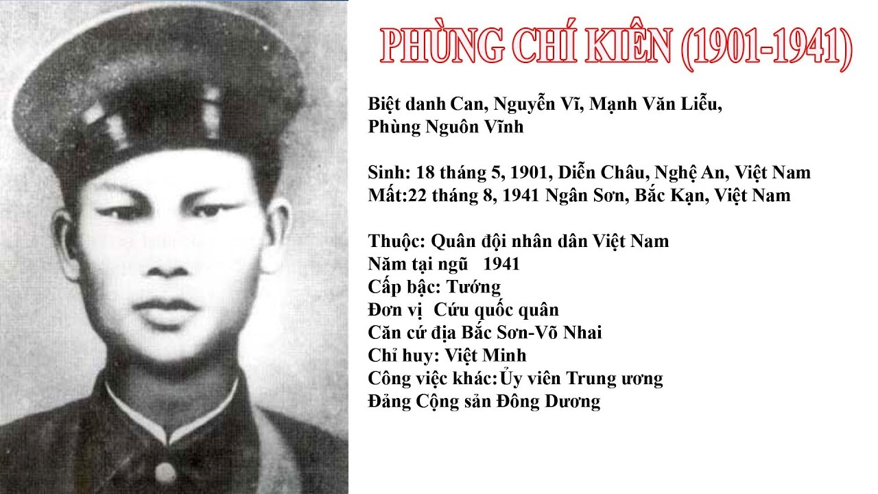 Đồng chí Phùng Chí Kiên