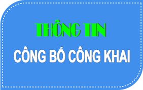 CÔNG KHAI DỰ TOÁN NGÂN SÁCH NĂM 2023